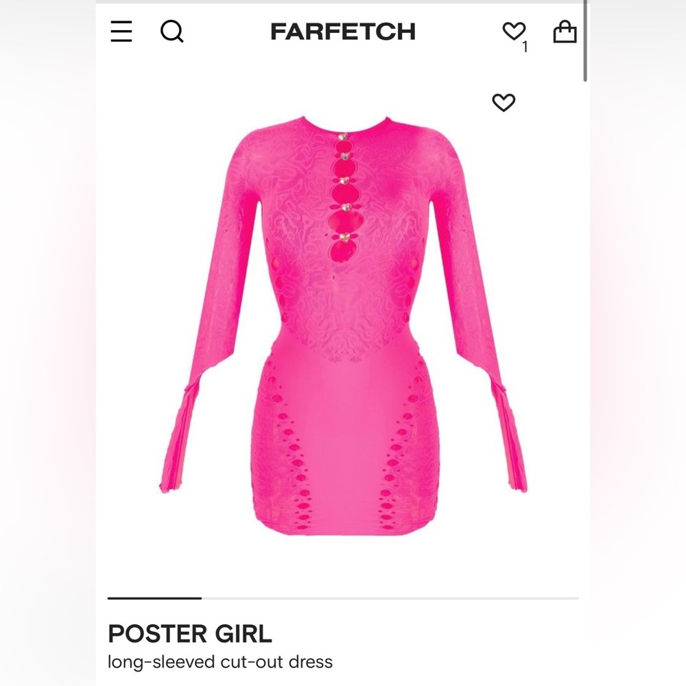 Poster Girl Cut Out Dress